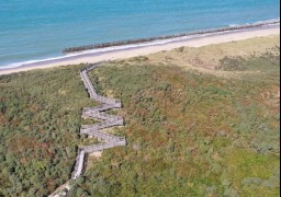Fermeture de la flaque aux oies au Platier d’Oye à Oye-Plage