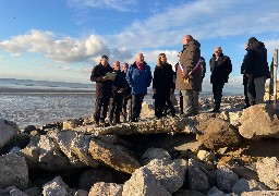 A Camiers, la secrétaire d'Etat en charge de l'Ecologie annonce la création d'un comité national du recul du trait de côte