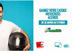 (Jeu SMS) Gagnez votre casque de motocross ACERBIS avec AS MOTO à St Martin Boulogne