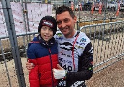 Sébastien Nee court trois courses à l’Enduropale du Touquet et reverse la somme de 2500€ à Vaincre la mucoviscidose