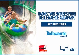 Gagnez vos entrées pour Bellewaerde Aquapark