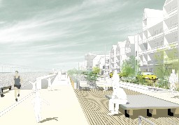 A Cayeux, un nouvel avant-projet de la rénovation du boulevard maritime, présenté à la population 