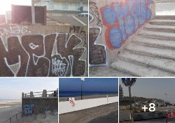 A Merlimont, des tags et graffitis mettent en colère la municipalité.