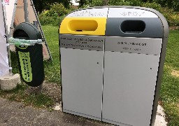 A Dunkerque, en ville aussi, on trie ses déchets dans des Points Urbains de Récupération. 