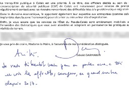 Le ministre de l'intérieur Gérald Darmanin reviendra à Calais sur la question des migrants.