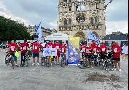 Les jeunes de l'IME de Rang-du-Fliers de retour de leur périple en vélo entre Londres et Paris