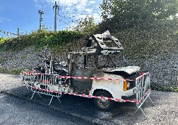 Boulogne-sur-mer : un camping-car ravagé par les flammes