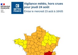 Des orages pourraient toucher les Hauts de France d'ici jeudi