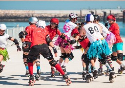 Le Roller Derby Calaisis organise une Roller Disco dimanche soir sur la plage de Calais !