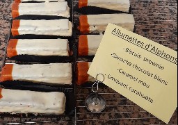 A Guines, un pâtissier lance un nouveau dessert : « les Allumettes d'Alphonsine » !