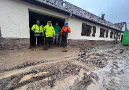 A Frencq, on entamait le nettoyage, ce mercredi, avec un œil toujours rivé sur les vigilances
