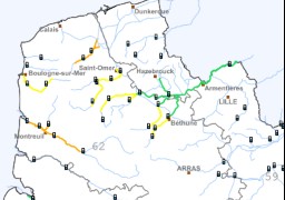 Aprés la Canche et la Course, la Hem bascule aussi en vigilance orange pour crues