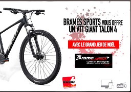Grand jeu de noël - Brame Sports Calais vous offre un VTT d'une valeur de 600€