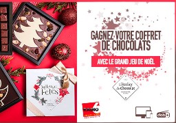 Grand jeu de noël - Gagnez votre coffret de 50€ de chocolats avec l'Atelier du Chocolat de Calais 