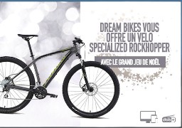Grand jeu de noël - Gagnez un VTT ROCKHOPPER avec Dream Bikes 