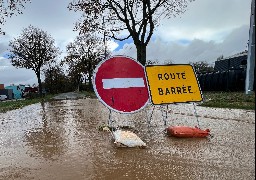 Crues: près de 90 routes départementales coupées dans le Pas-de-Calais