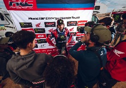 Dakar: premier podium pour Adrien Vanbeveren qui termine 3ème