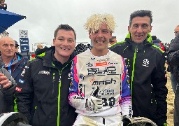 Enduropale du Touquet: Mathis Valin remporte la course Juniors