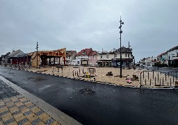 A Merlimont, les travaux de la place de la Chapelle touchent à leur fin