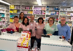 A Neuville-sous-Montreuil, la pharmacie Saint Hubert a pu rouvrir dans des préfabriqués