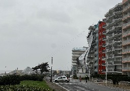 Touquet: l'opération de mise en sécurité de l'échafaudage doit débuter aujourd'hui