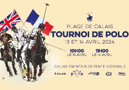 Du polo sur la plage de Calais !