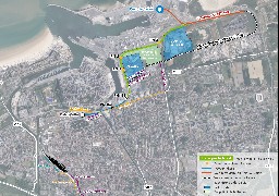 Le tracé par le nord retenu pour la Voie mère à Calais