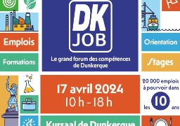 220 exposants au forum des compétences DK Job ce mercredi au Kursaal de Dunkerque.