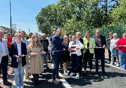 Inauguration de la deuxième phase des travaux de la route de Gravelines à Calais