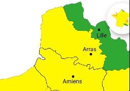 Le Pas-de-Calais et la Somme en vigilance pour vent ce dimanche, trafic perturbé pour DFDS entre Douvres et Calais
