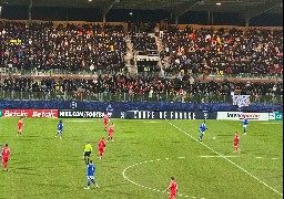 Fin de l’aventure Coupe de France pour Calais.