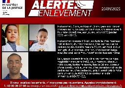 Alerte Enlèvement : deux petits garçons enlevés par leur père. 
