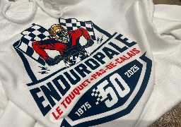 Une collection spéciale de produits dérivés créée pour les 50 ans de l'Enduropale du Touquet 