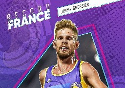 Nouveau record de France pour le boulonnais Jimmy Gressier ! 