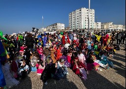 Ambiance carnaval sur le littoral pour Mardi Gras