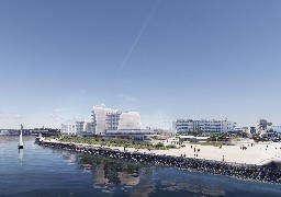 A Calais, le futur hôtel 4 étoiles aura la forme d'un bateau avec trois grandes voiles ! 