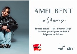 Amel Bent en showcase avec Radio 6 le 23 avril au Pathé Cité Europe