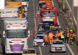 Carambolage sur l'A16 à Bourbourg : 2 blessés et 5km de bouchons