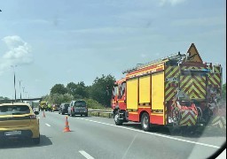 Vieille-Eglise: la circulation réduite sur une voie sur l'A16 après un accident