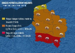 Attention aux orages ce soir et la nuit prochaine, la Somme particulièrement concernée