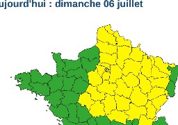 Météo : des risques d'orages dans les Hauts de France à partir de midi. 