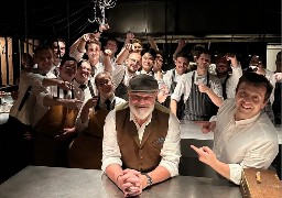 Le chef Philippe Etchebest aperçu ce week-end dans le Montreuillois. 