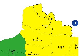 Nouvelle vigilance jaune aux orages cet après-midi