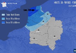 Vent, orage, risque de crue : le mauvais temps s'installe 