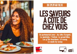 Semaines spéciales LES SAVEURS A COTE DE CHEZ VOUS ! 