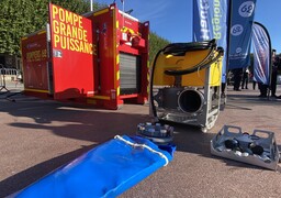 Les pompiers du Pas de Calais se dotent de 4 pompes grande puissance anti-inondations et incendies. 