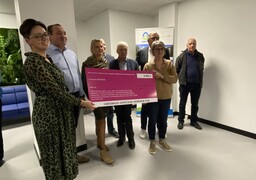 Calais : Terre d’Opale Habitat remet un don de 4 750 euros à l’association Elo Rose.