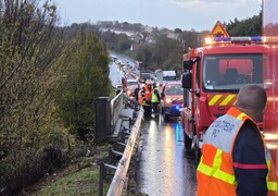 A16: un jeune de 25 ans meurt en voulant porter secours aux victimes d'un carambolage