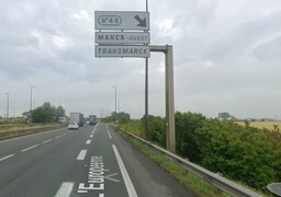 A16 : fermetures des bretelles 48 et 49 dans la nuit de jeudi à vendredi à Marck. 