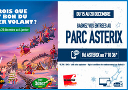 JEU SMS - Gagnez vos entrées pour un Noël Gaulois au Parc Astérix